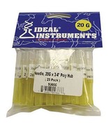 neogen corporation 9366 25 Pack, 20 Gauge x 3/4&quot;, Poly Hub Disposable Ne... - €18,18 EUR