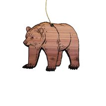 Grizzly Bear - Cedar Ornament - £15.65 GBP