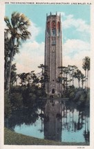 Lake Wales Florida FL The Singing Tower  Mountain Lake Sanctuary Postcard D52 - £2.33 GBP