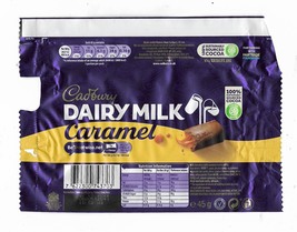 Cadbury Dairy milk caramel 45g chocolate wrapper - €2,44 EUR