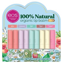 Lip Balm Eos Balms Lip Moisturizer Bulk Organic Natural Hydrating Flavors 9 Pack - £24.22 GBP