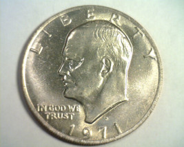 1971-D Eisenhower Ike Dollar Choice Uncirculated / Gem Uncirculated Original - £15.18 GBP