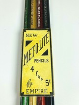 Empire Met-O-Lite 839 No 2 Pencils In Original Packaging NOS Unsharpened  - £34.63 GBP