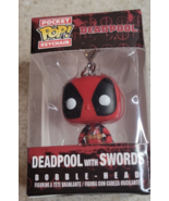 Deadpool With Swords Funko Pop Keychain  Marvel Pocket Pop Keychain - $22.03