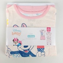 Disney Minnie Mouse Ice Cream Kids 4 Piece Cotton Pajama Set 18M  - $221.48 MXN