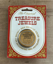 The Original Treasure Jewels SPANISH TOPAZ Wax Metallic Decorating Antiq... - £15.18 GBP