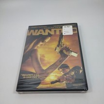 Wanted DVD ANGELINA JOLIE MORGAN FREEMAN BRAND NEW - $6.67