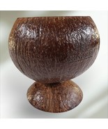 Coconut Bowl with Stand Cereal Snack Shell Coconut Curry Cup New - $951.53 MXN