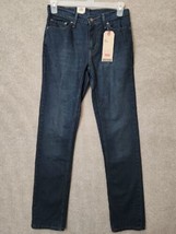 LEVIS 511 Slim Jeans Mens 30x32 Blue Dark Wash Stretch NEW - £25.60 GBP