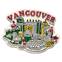 Vancouver British Columbia Canada cityscape city skyline fridge magnet r... - £6.96 GBP