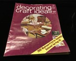 Decorating &amp; Craft Ideas Magazine October 1971 - $10.00