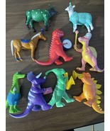 Ankyo Dinosaurs Marching Band Figures &amp;prty Animals Lot of 9 Figures - €42,99 EUR