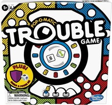 Trouble Board Game Includes Bonus Power Die and Shield Family Game for 2 4 Playe - £27.71 GBP