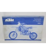 KTM Spare Parts Chassis and Engine Owners Manual Handbook for 2001 65 SX - £12.08 GBP