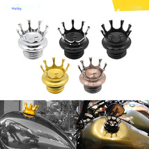 Applicable To 883 XL1200 48 72 Soft Tail Fatty Dai Na Crown Fuel Tank Cap - $21.93