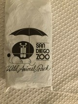 Vtg San Diego Zoo Wild Animal Park Mad Dasher Hooded Poncho  USA New - £9.45 GBP