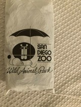 Vtg San Diego Zoo Wild Animal Park Mad Dasher Hooded Poncho  USA New - $11.87