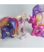 G3 My Little Pony Lot Of 3 Ponies Garden Wishes Fluttershy Bumbleberry B... - £15.44 GBP