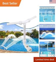 Water-Fountain Dual Spray Swimming-Pool-Accessories - Upgrade Above/Ingr... - $26.60