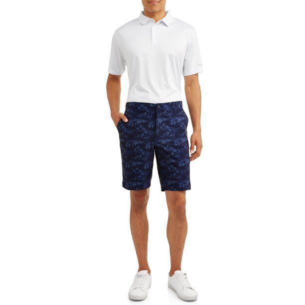 Ben Hogan Men's Performance Active Flex Golf Shorts, Navy Tropical Size 30 Item image 4