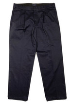 Dockers Men Size 36x32 (Waist 35&quot;) Black Pleated Chino Pants - £9.76 GBP