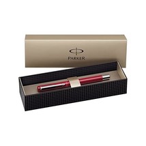 Parker Vector Stainless Steel Trim Fountain Pen with Medium Nib, Gift Bo... - £39.65 GBP