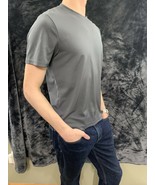 Men’s Old Navy Dark Gray Short Sleeve Medium Workout Shirt - £8.23 GBP
