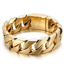 Men New Style Geometric Pattern Personality Metal Jewelry Carving Shiny Fashion  - £30.56 GBP