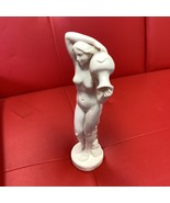 Vtg Amilcare Santini Carved Water Bearer Statue 8.5” Italy Aphrodite Signed - $1,279.33 MXN