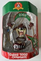 Looney Tunes TAZ Tasmanian Devil HD Biker CHRISTMAS Ornament 2000 Vintage - £7.60 GBP