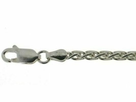 Wheat Chain Necklace - 34 inch* (2.2mm* wide) - Sterling Silver - Made Italy [BN - £33.35 GBP