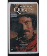 Tom Selleck Signed Autographed &quot;Quincy Down Under&quot; VHS Movie - £31.31 GBP
