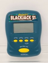 Radica Blackjack 21 Casino Pocket Hand Held Electronic Game 1997 Tested ... - $8.90
