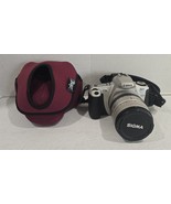 Canon EOS Rebel 2000 35mm SLR Film Camera w Sigma Zoom 28-105mm Lens &amp; Z... - $908.18 MXN