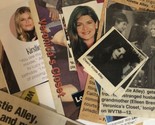 Kirstie Alley Vintage &amp; Modern Clippings Lot Of 20 Small Images And Ads - $4.94