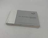 2016 Nissan Altima Sedan Owners Manual OEM G04B38053 - $26.99
