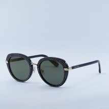 JIMMY CHOO Mori/S 02M2 00 Black/Gold / Brown Gold 52-21-140 Sunglasses New Au... - £101.72 GBP