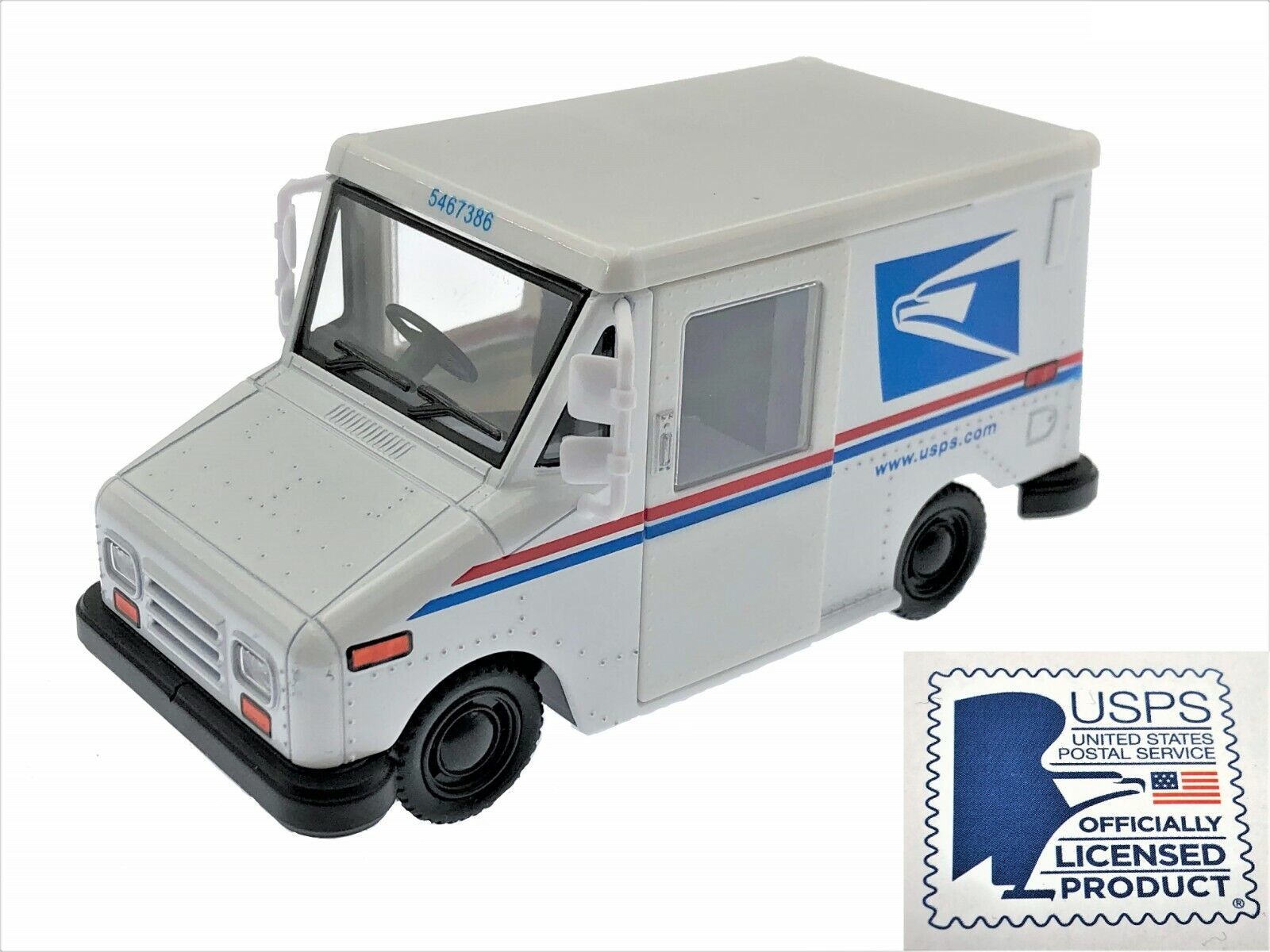 New 5" Usps Llv United States Postal Service Mail Diecast Toy Car Truck 1:36 Gif