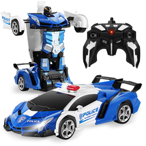 Transform RC Car Robot, Remote Control Car Independent 2.4G Robot Deform... - $659.86 MXN