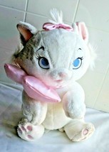 Disney Babies The Aristocats Marie White Kitty Cat Plush Stuffed Toy Blue Eyes - £7.99 GBP