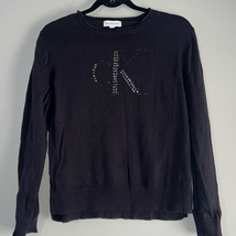 BLACK CALVIN KLEIN JEANS SWEATER - $177.48 MXN