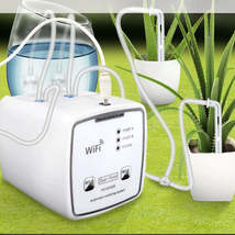 WIFI Intelligent Watering Device Double Pump Timed Automatic Drip Irrigation Sys - £23.96 GBP