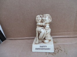 Vintage 1970&#39;s Cm Paula Co Figure happy anniversary man and women - £11.15 GBP