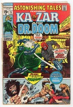 Astonishing Tales #5 VINTAGE 1971 Marvel Comics Doctor Dr. Doom Ka-Zar Red Skull - £11.86 GBP