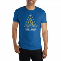 Star Trek Original Series Logo T-Shirt Blue - $28.98+