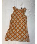 NWT Anthropologie by Maeve Sleeveless Crochet Mini Dress Size S - Orange... - $58.04