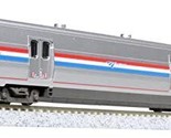 KATO N Gauge Amtrak Super Liner 6-Car Set Railway Model Passenger 10-1789 - $133.54