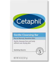 Cetaphil Gentle Cleansing Bar 4.5oz - £18.86 GBP