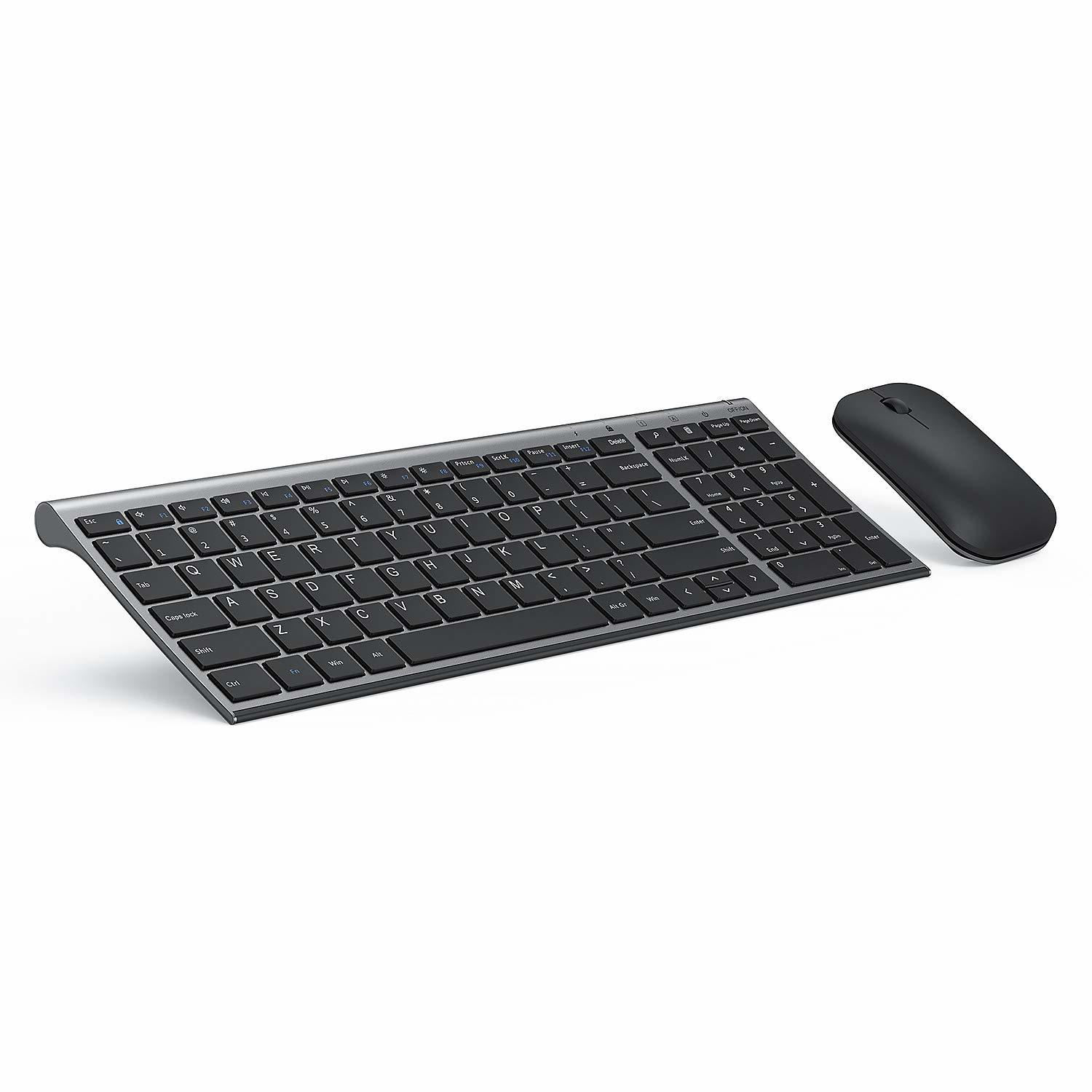 Primary image for Rechargeable Wireless Keyboard Mouse, seenda Slim Thin Low Profile Keyboard and 