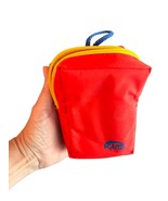 Vintage Retro Igloo Camera School Supply Zippered Case Colorful - $9.49